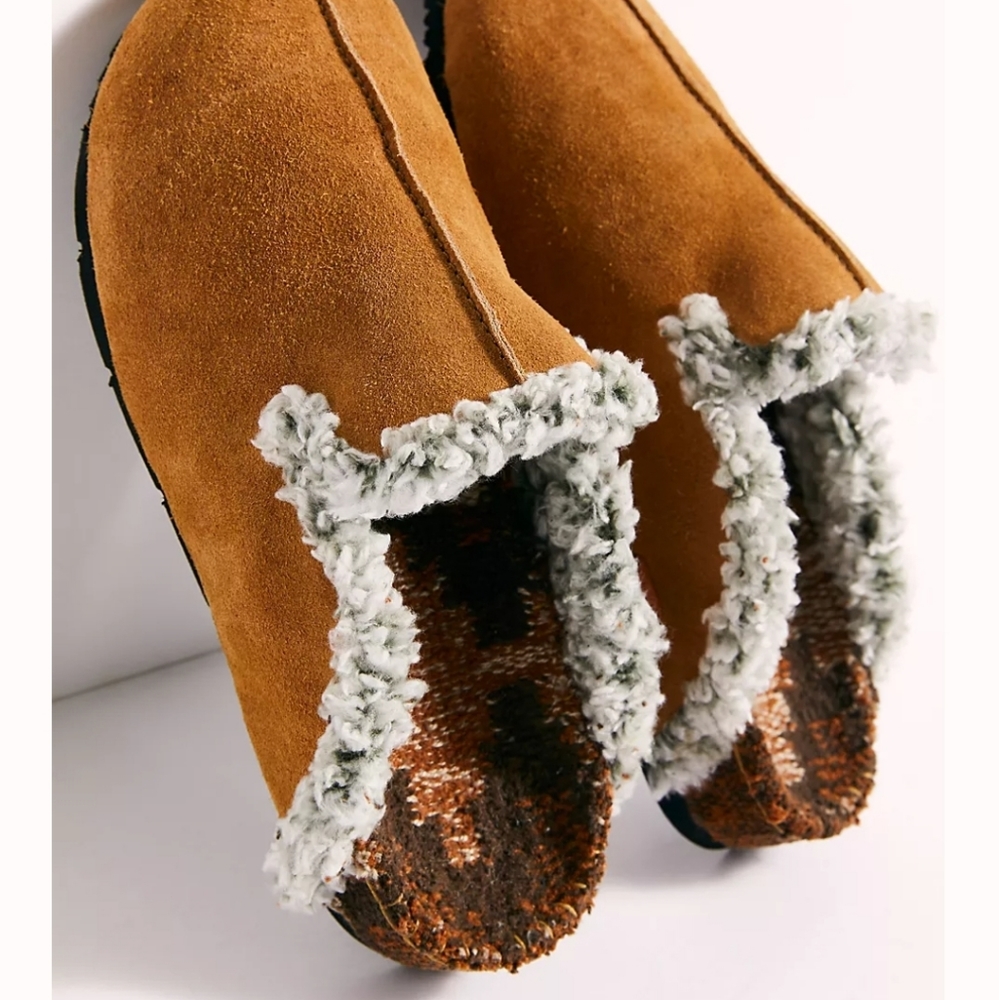 FREE PEOPLE - Damon Faux Fur Mule